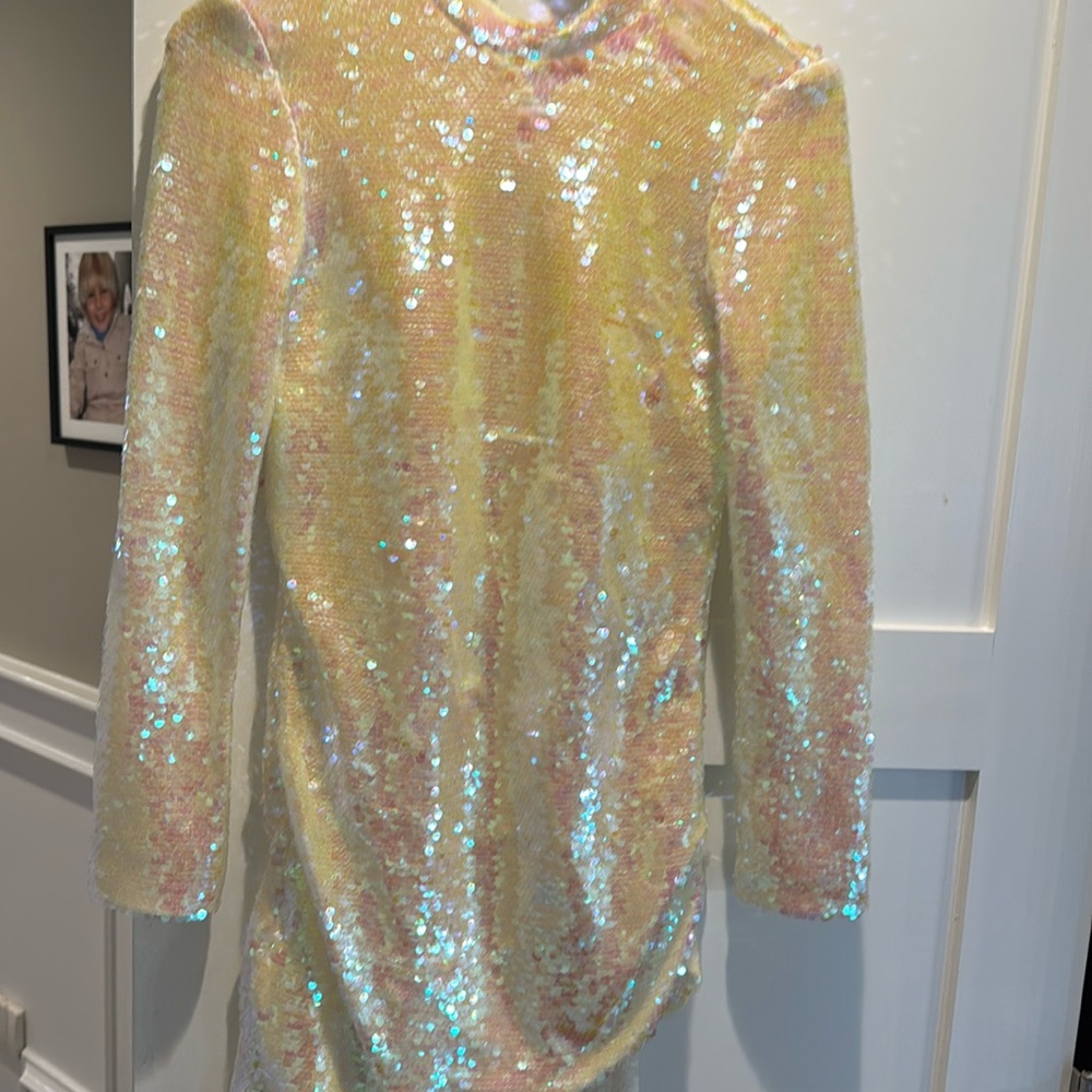 Amanda upRichard sequin mini dress